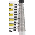 EN131 alu telescopic ladder parts